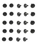 R-220 Classic Headquarters Camaro Firebird Correct Roofrail Weatherstrip Channel Screws