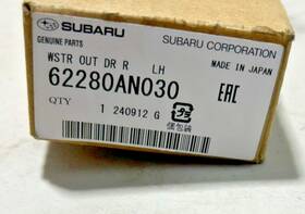 Subaru 62280an030 2022-2025 Outback Rear Left Door Window Outer Belt Trim Molding New Oem