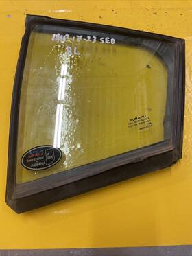 62284fl11a Subaru 2017 Impreza Rear Lh Door Fixed Window Glass Oem