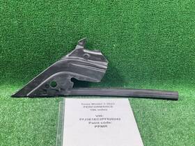 1090501-00-j Tesla 2017-2023 Model 3 Front Left Door A-pillar Flag Glass Rubber Seal Oem 1090501-00-j Tesla 2017-2023 Model 3 Front Left Door A-pillar Flag Glass Rubber Seal Oem