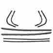 To131 Unbranded New 1976 Gran Torino Beltline Weatherstrip Lh Rh Hardtop Notchback Sport Ford