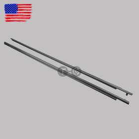 75711-21030 Topgearsltd Exterior Weatherstrip Set Front 2 Windows Only 2005-2010 For Toyota Scion Tc