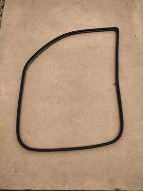 199.to1505 Toyota 2003-2009 4runner Front Left Driver Door Seal Weatherstrip Rubber Gray