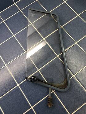 211837605a Volkswagen Vintage Vw Bus Vent Wing Window 1955-1967 Original Dove Blue German Westfalia