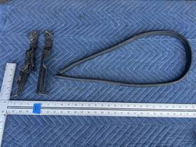 Volvo 72332-80j0 1967-1974 140 142 Cowl To Hood Seal Weatherstripping Oem #4996em