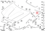 Genuine Bmw X3 E83 1.8D 2.0D 2.0I 2.5I Sealing Windscreen Panel 51713400359. Fixed Price $23.10.