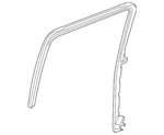 Gm Oem 14-19 Sierra 1500 Rear Door Glass Hardware-run W'strip 84462125. Fixed Price $144.88.