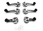 1961 1962 1963 1964 Chevy Impala Chrome Window Vent Crank Handle Set. Fixed Price $77.95.