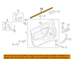 Ford Oem Front Door Window Sweep-belt Molding Weatherstrip Right AE8Z5421456A. Fixed Price $25.75.