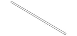 Genuine Audi Upper Molding 4M0-853-306-A. Fixed Price $44.79.