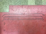1969-1970 Ford Mustang Coupe Headliner Bows Used Original Grande Gt. Fixed Price $160.00.