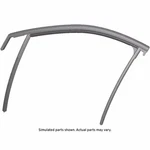 Genuine Gm Driver Side Front Door Window Weatherstrip 95406420. Fixed Price $115.96.