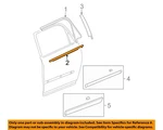 Gm Oem 07-17 Acadia Limited Rear Door Exterior Trim-belt Molding 23426776. Fixed Price $282.91.