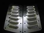 Tilted Pair Of 7 3" Louvered Panels Hood Louvers Bolt-on Style Vent Kit Jeep. Fixed Price $67.56.