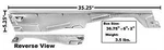 Mustang Door Glass Window Channel Track Carrier Lh 1964 1/2 - 1966 Dynacorn. Fixed Price $137.95.