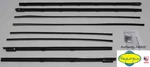 1965 Oldsmobile Cutlass 2-DOOR Hardtop Window Felt Rubber Seal 8 Pc Kit. Fixed Price $279.99.