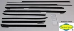 67 68 Bonneville Catalina Parisienne Convertible Door Window Felt Seal Pcs. Fixed Price $419.99.