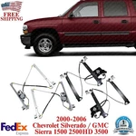 Front & Rear Power Window Regulators For 2000-2006 Silverado / Sierra 1500-3500. Fixed Price $150.77.