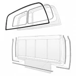 50 51 Ford Mercury Wagon Lift Gate To Body Seal. Fixed Price $54.95.