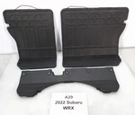 22-23 Oem Subaru Wrx Rear Seat Back Protector Floor Spacer Support Set. Fixed Price $55.06.