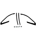 1965 1966 Mustang Vent Window Weatherstrip Rubber Seal Set+division Bar 4 Pcs. Fixed Price $99.99.