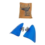 Koolbreez Jr Vintage Car Vent Window Deflector Pair Blue Blake Mfg Tulsa. Fixed Price $44.95.