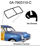 Late 1950 1951 Ford Wagon Windshield Seal Plain No Chrome. Fixed Price $148.88.