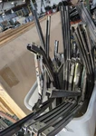 Nice Used Original Porsche 911 Targa Left Door Vent Window Frame. Fixed Price $200.00.