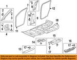Honda Oem 2016 Pilot Interior-rear 72815TG7A01. Fixed Price $73.70.