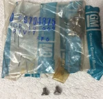 Two Nos Gm #9704875 Vent Window Stainless Hinge Rivets, 1963-67 Corvette Coupe. Fixed Price $25.00.
