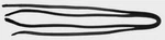 New! 1969-70 Mustang Fastback Roof Rail Weatherstrip Seal Pair Left And Right. Fixed Price $82.50.