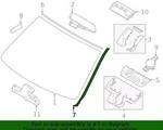 Bmw G07 X7 Genuine Right Side Molding 51317434874. Fixed Price $299.99.