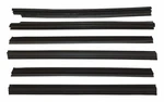 For 1984-1996 Jeep Cherokee Door Window Glass Weatherstrip Kit 55235404MK. Fixed Price $77.00.