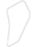 2018-2019 Bmw X3 Rear Door Outer Seal Weatherstrip 51727468930 Oem New. Fixed Price $50.00.