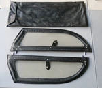 Porsche 356 Speedster Side Windows Pair With Pouch. Fixed Price $799.00.