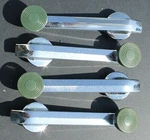 1942-1954 Packard Lot Of Chrome & Green Door Window Cranks 7591. Fixed Price $99.99.