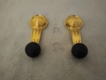24K Gold Plated Window Crank Handles Cutlass Regal Monte Carlo Caprice Cadillac. Fixed Price $108.00.