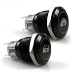Window Up/down Black Billet Button Set - 19MM. Fixed Price $59.95.