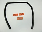 Door Glass Window Rubber Seal Track Molding Panel Left Rear Back Tribute 06. Fixed Price $39.99.