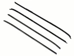 1970-1981 Camaro Firebird Door Window Sweep Weatherstrip Seals Outer & Inner Set. Fixed Price $144.95.