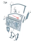 Vw Golf Vii Variant MK7 Lh Outer Window Aperture Seal 5GM837477B5AP No Duties. Fixed Price $81.81.