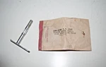 61-65 Ford Econoline Van Right Vent Window Lower Pivot Nos 62 63 64 E100 1961 Rh. Fixed Price $39.00.