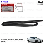 For Honda Civic Fk 2017 '21 Rear Glass Run Channel Weather Window Seal. Fixed Price $86.28.