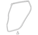 Genuine Toyota Surround Weather-strip 67872-47030. Fixed Price $105.69.