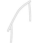 Genuine Volvo Window Channel 32378497. Fixed Price $67.27.
