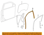Gm Oem 15-20 Escalade Esv Front Door Hardware-glass W'strip 84462157. Fixed Price $171.37.