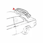 Uro Back Glass Seal 51317440154 For Bmw. Fixed Price $79.99.