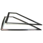 Plastic Quarter Window Molding Set-pair 87-93 Ford Mustang Hatchback. Fixed Price $73.95.