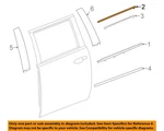 Gm Oem 15-20 Escalade Esv Rear Door Exterior Trim-retainer 23229396. Fixed Price $127.61.