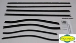1966 67 Cutlass Supreme Hardtop 2-DOOR Window Felt Fuzzies Rubber Seal 8 Pc Kit. Fixed Price $249.99.